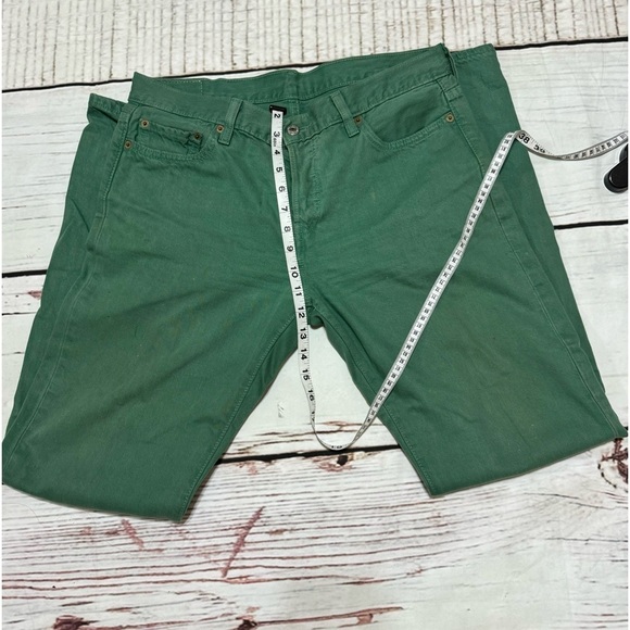 LEVI’S 501 Men’s Button Fly Jeans in Green size 30x34  GUC - Picture 3 of 16